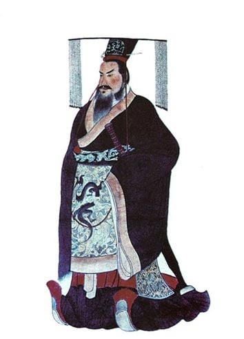 Qin Shi Huang, el primer emperador de China.