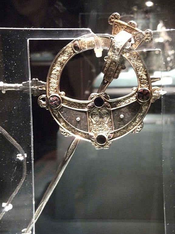 Tara Brooch, rear view. National Museum of Ireland.