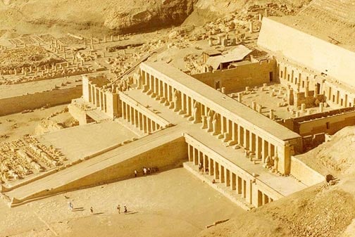 El Templo de Hatshepsut en Deir el-Bahri