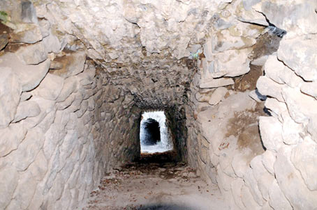 Túnel descubierto en Castle Tokat