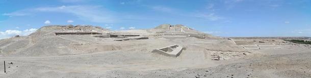 Complejo del templo antiguo en Cahuachi