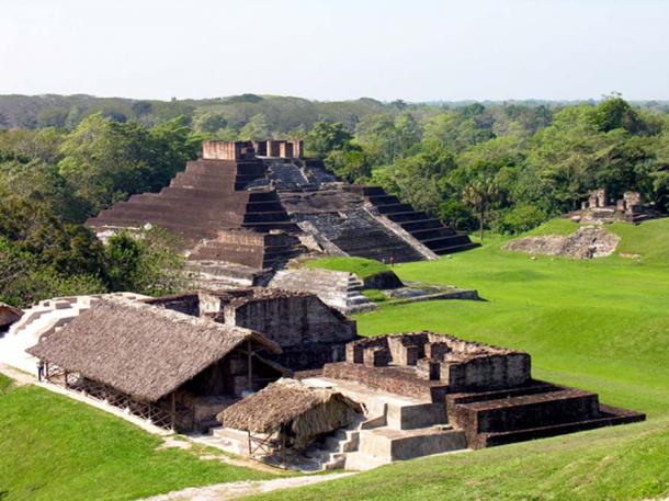 Comalcalco archaeological site, Tabasco, Mexico.