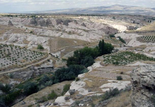 Nevşehir province in Cappadocia, Turkey