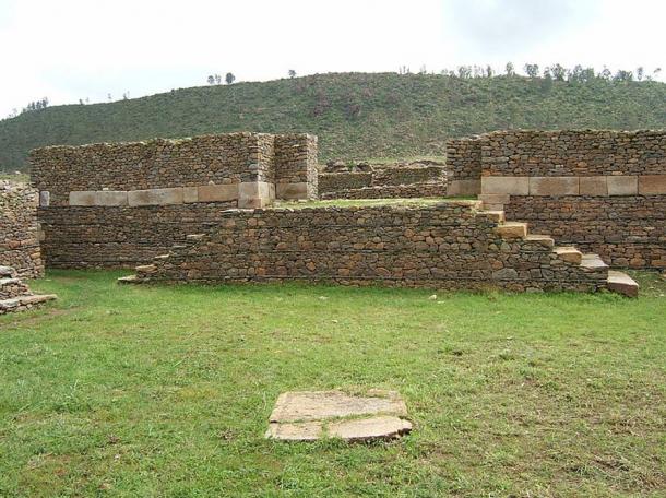 UINs de Dungur Palace, Axum, Etiopía.