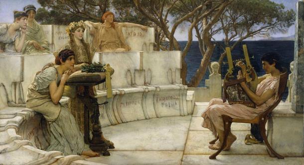 Poet Sappho The Isle Of Lesbos And Sex Tourism In The Ancient World Ancient Origins 