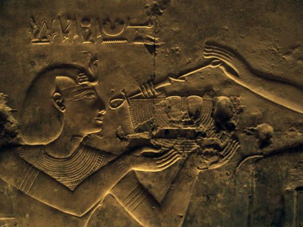 Seti I en Abydos Temple Relieves