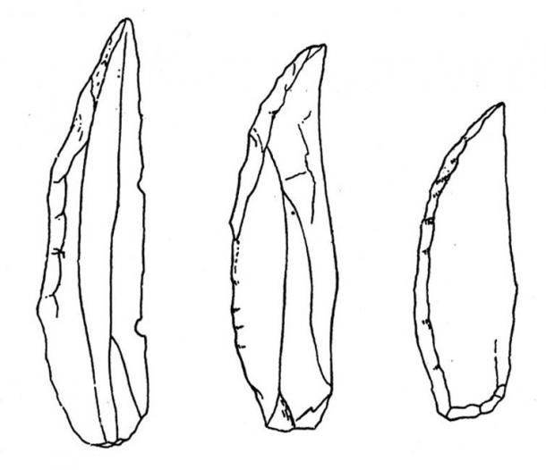 Châtelperronian stone tools 