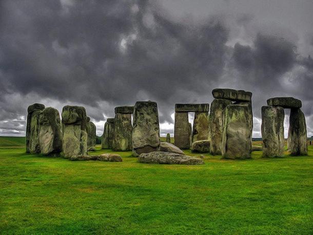 Stonehenge, monumento prehistórico en Wiltshire, Inglaterra.