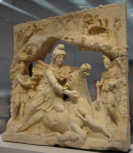 Mithras killing the bull (c. 150 CE). (Serge Ottaviani/CC BY-SA 3.0)