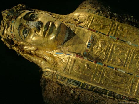 german mummies covered in gold