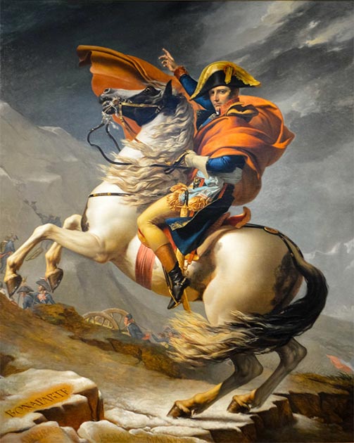 Napoleon on horseback (which could be of the Venetian breed). (CC BY 2.0)