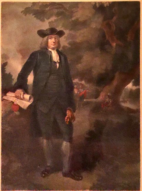 Painting of William Penn. 