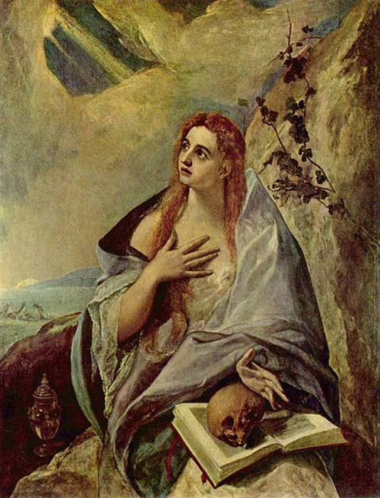'『マグダラのマリア』（Mary Magdalene,1576年-1578年）は、エル・グレコの著作。