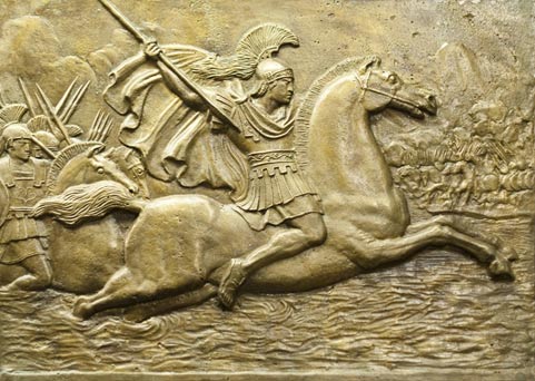 Relief depicting Alexander the Great