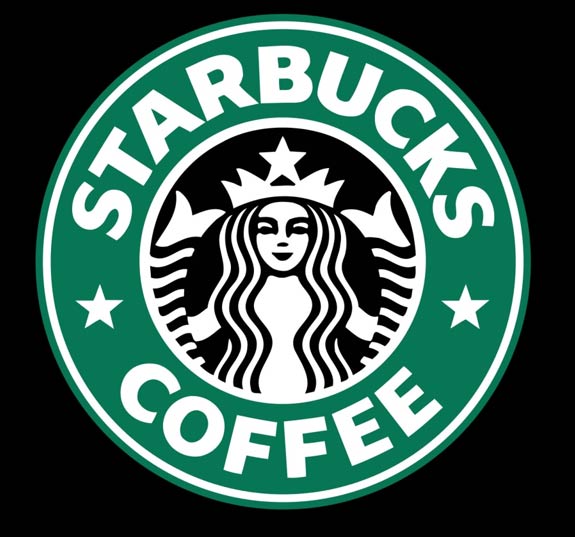 Starbucks logo. (