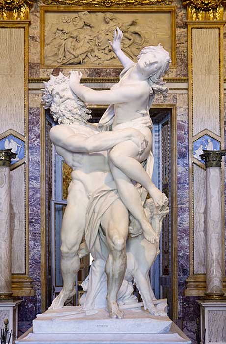 „Rapirea Proserpinei” (1621-1622) de Gian Lorenzo Bernini.