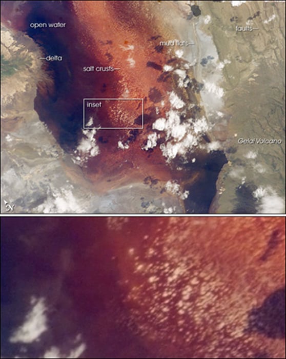 elevation of lake natron tanzania