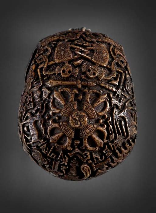 Can You Solve the Mystery Behind This Intricately Carved Skull?