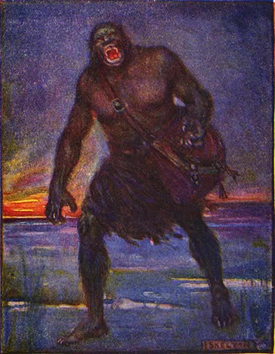 Of Monsters And Men What Is The Grim Being Known As Grendel From The Epic Beowulf Ancient