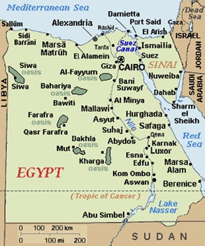 Hippalos Hazardous Journeys By Camel And Caravan Part II Ancient   Egypt Map 