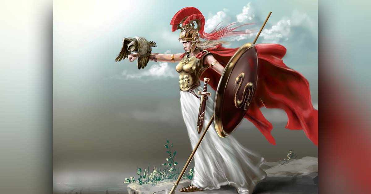 athena greek goddess of wisdom symbol