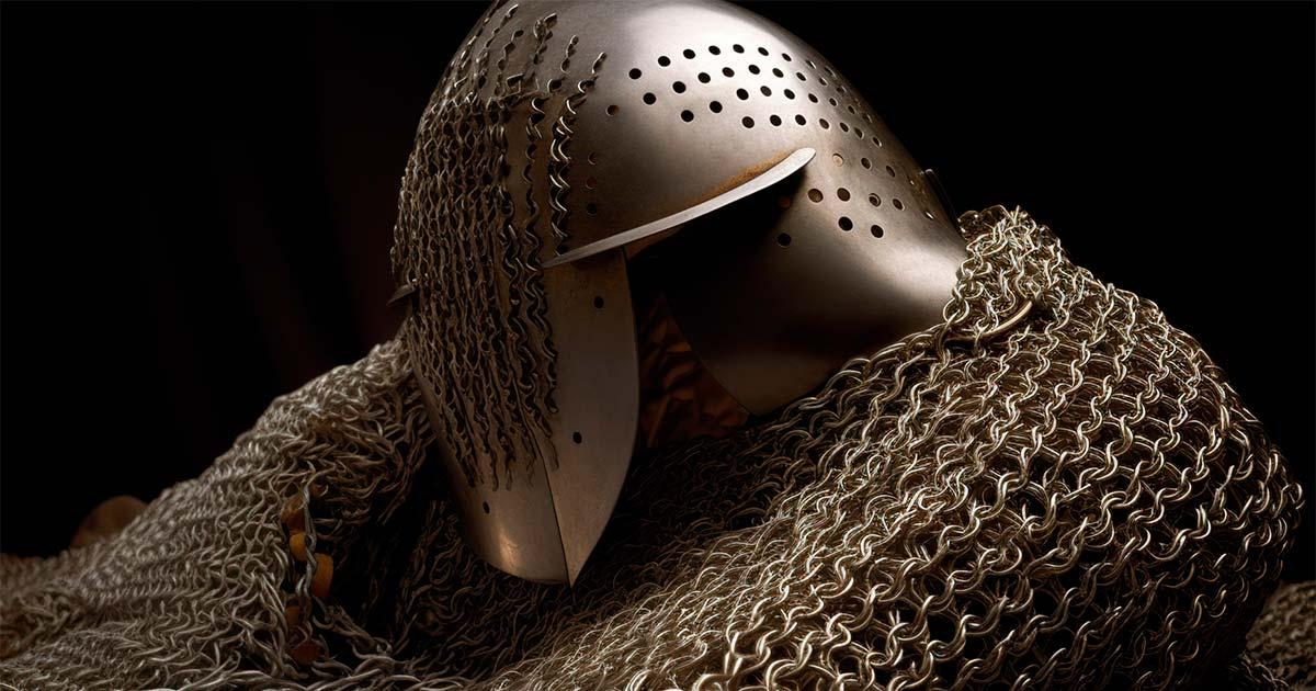 The impenetrable force of medieval chainmail!