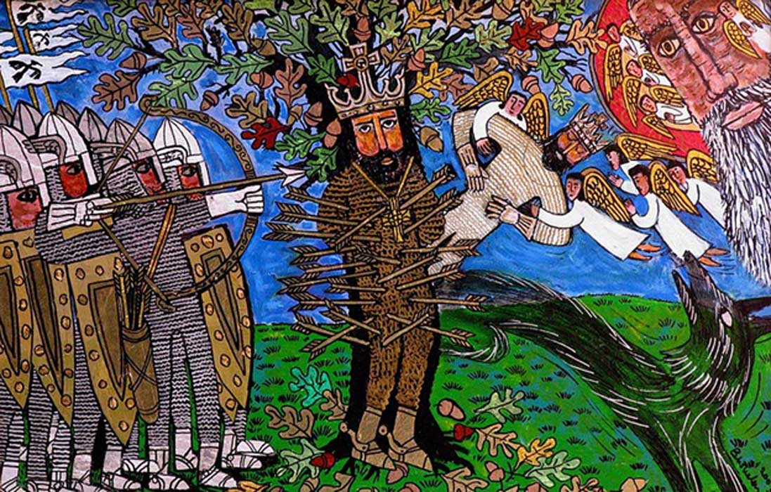 Which English Kings were killed by Vikings?