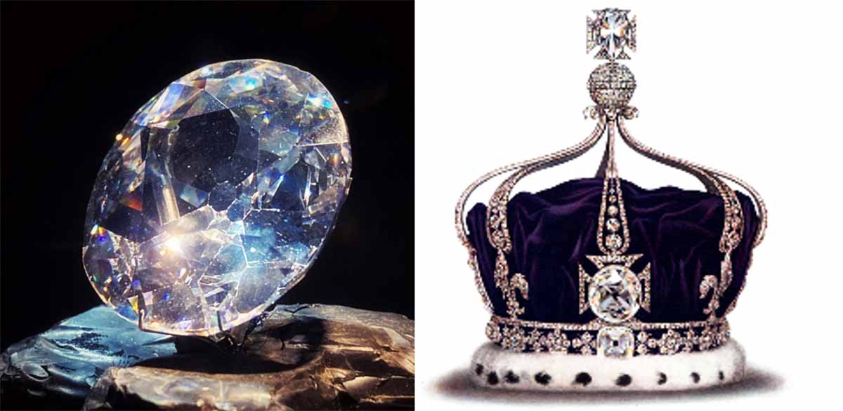 What is the Koh-i-Noor diamond in Queen Camilla's crown worth and