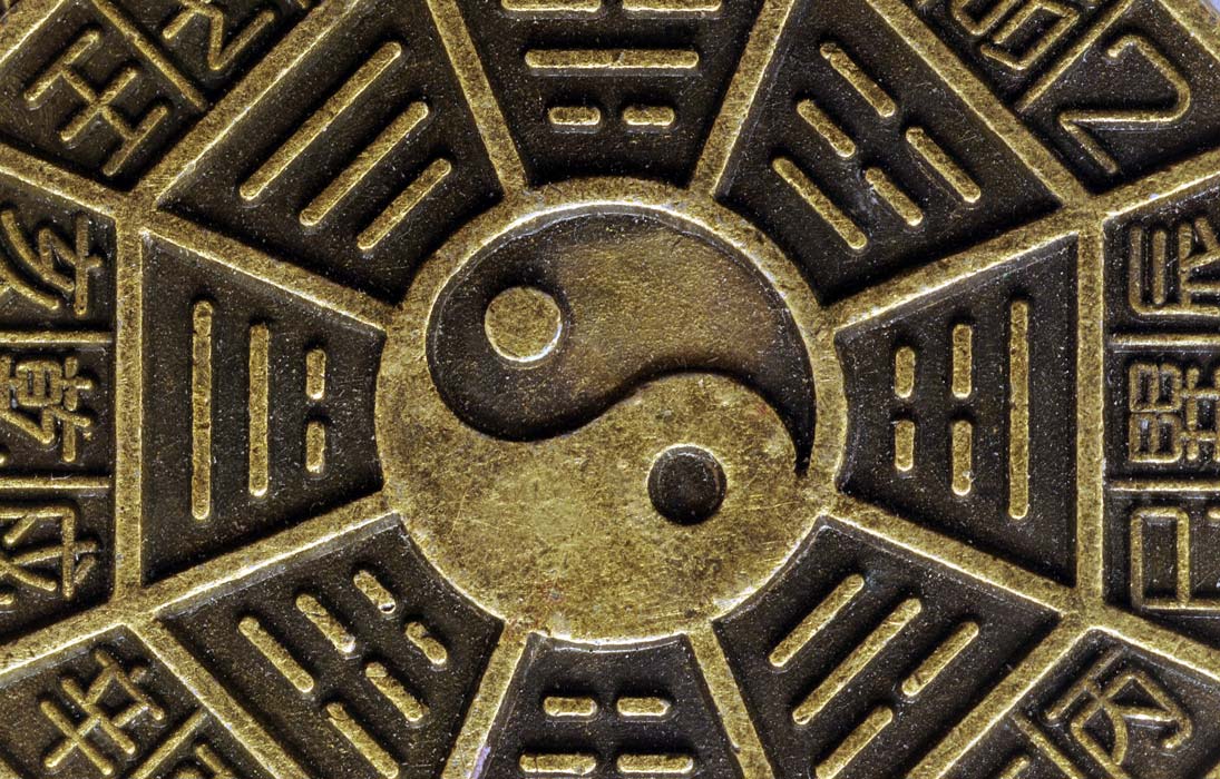 yin and yang symbol universe