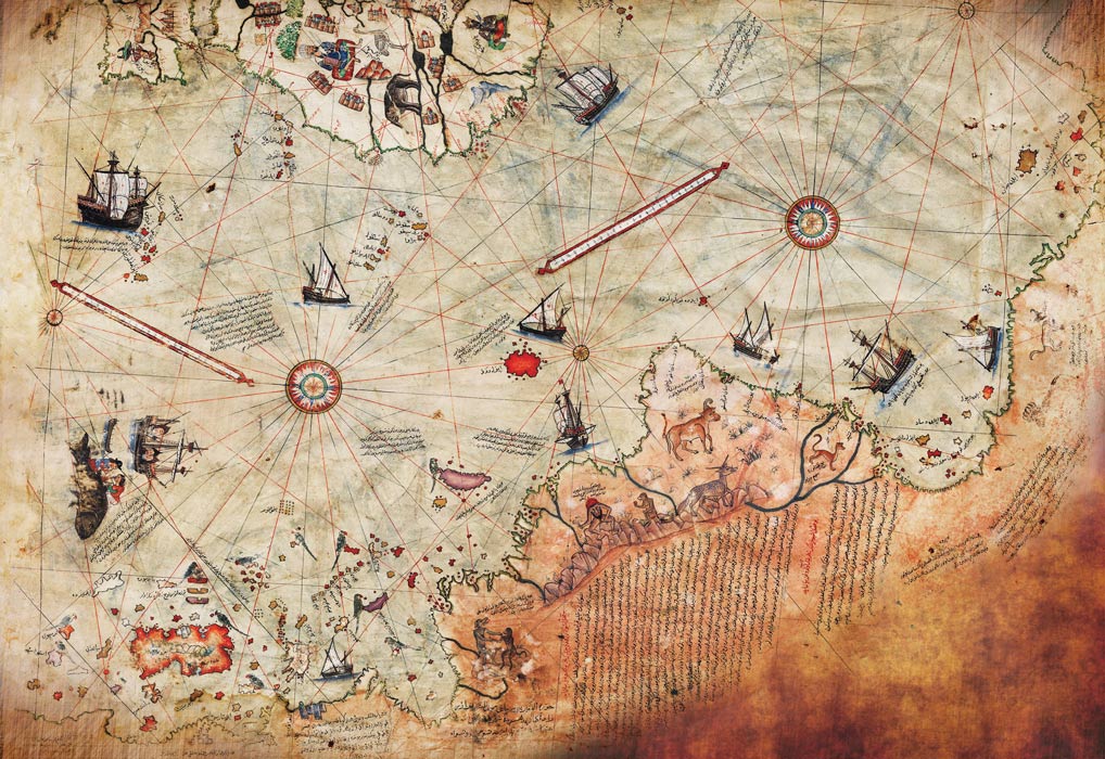 Old Map Of Antarctica Piri Reis Map   How Could a 16th Century Map Show Antarctica 