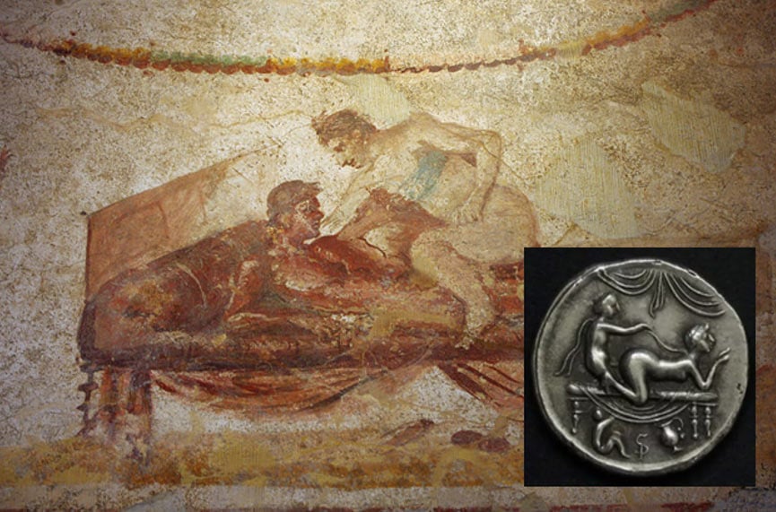 Roman Prostitutes Porn - Paying for Services: Illicit Brothel Coins of Pompeii Show What's on The  Menu | Ancient Origins