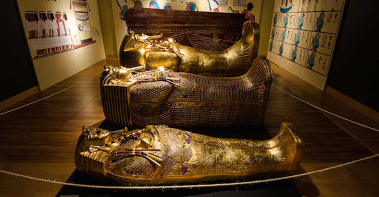 pharaohs buried with their treasures