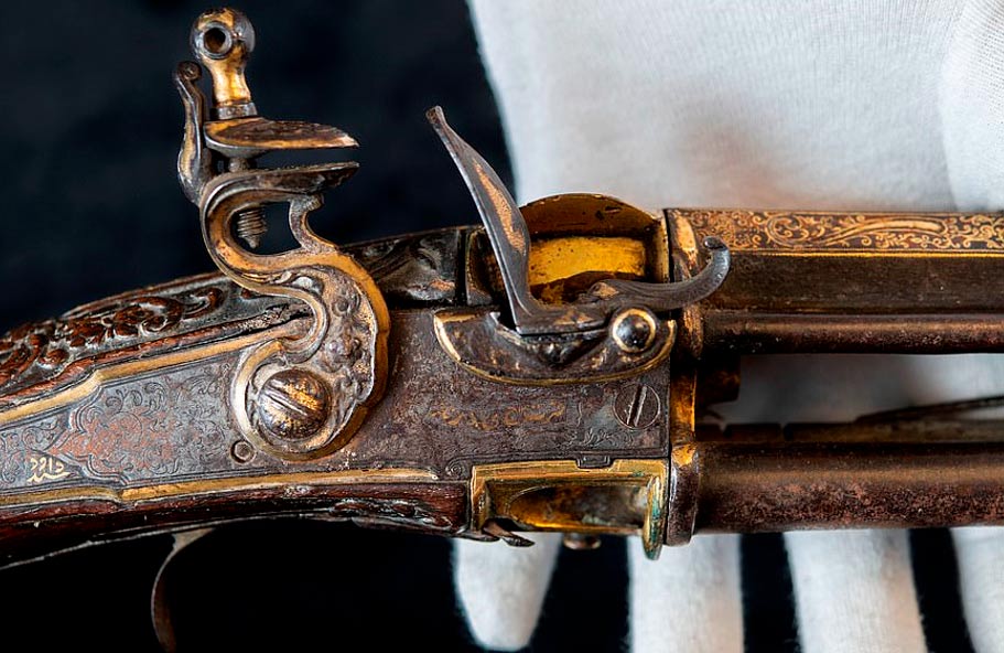 Centuries Old Sword And Gun Found In Attic Belonged To - 