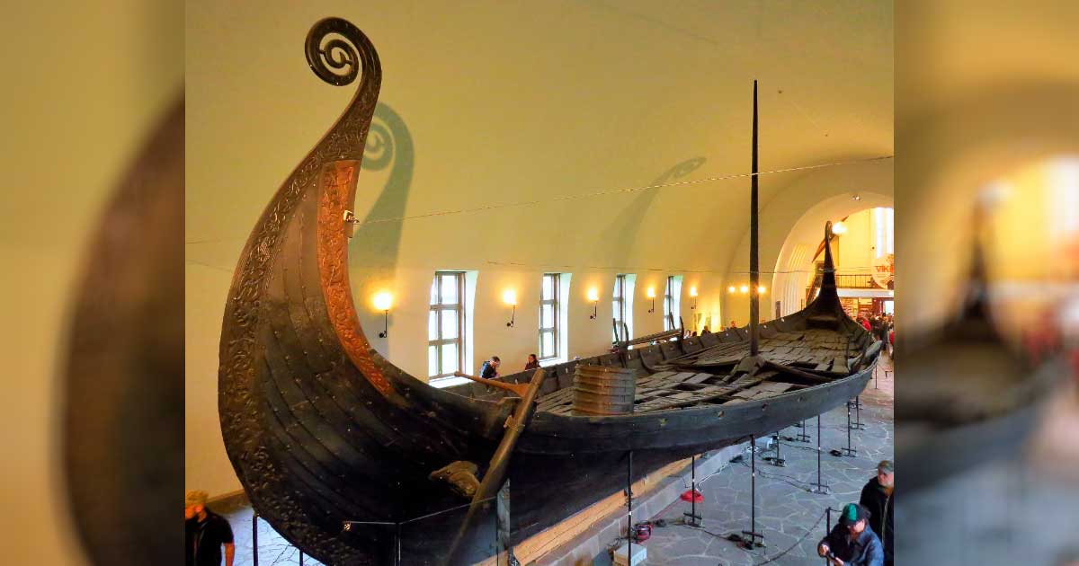 real viking ships
