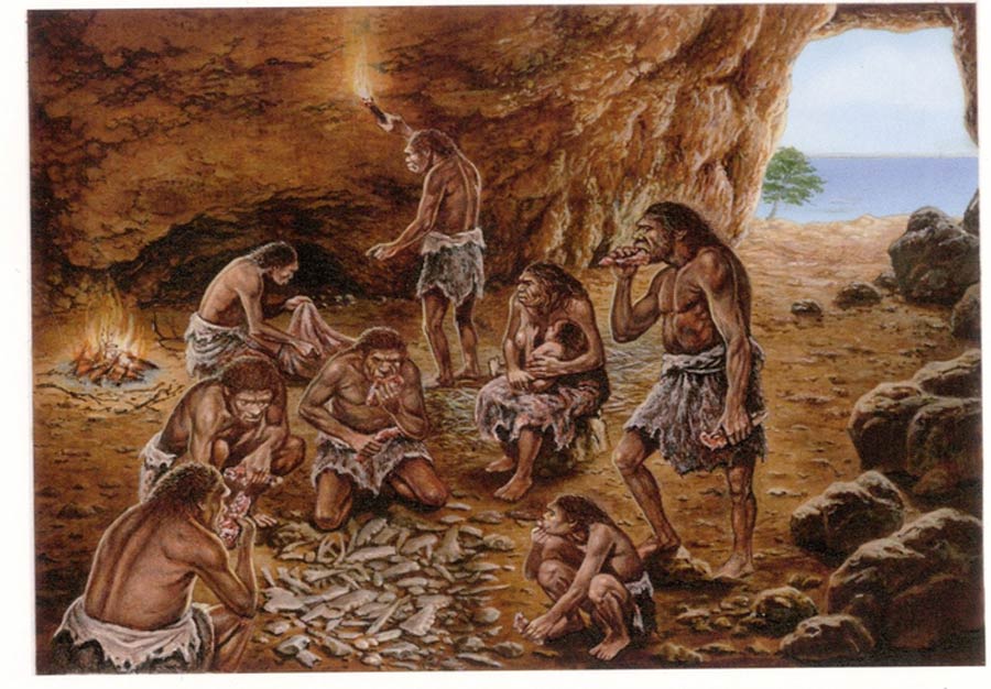 paleolithic age discovery of fire