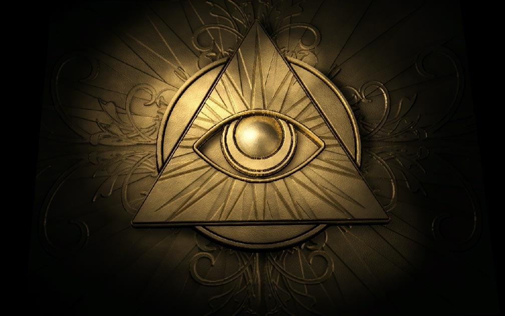 All Seeing Eye Triangle - Eye of Providence Symbol