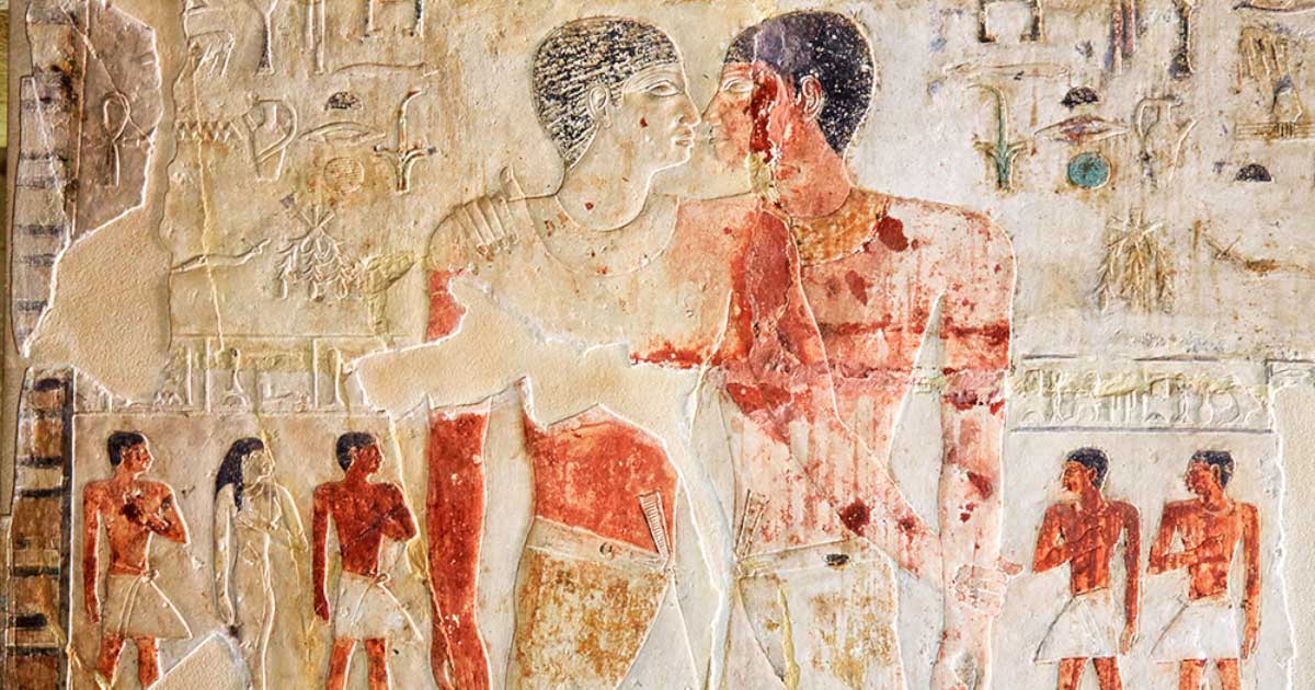 married male looking in egypt