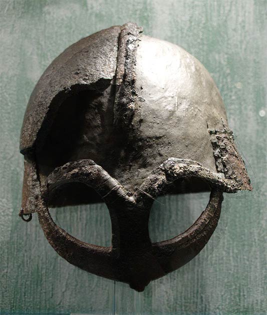 Example of a Viking ‘spectacle’ helmet. (Jeblad / CC BY-SA 3.0)