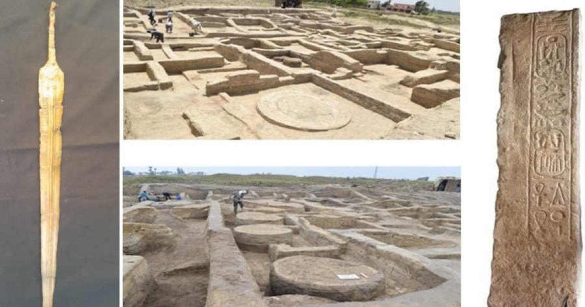 Egyptian Fort Including Barracks & Weapons to Ward off Invading Sea Peoples Discovered