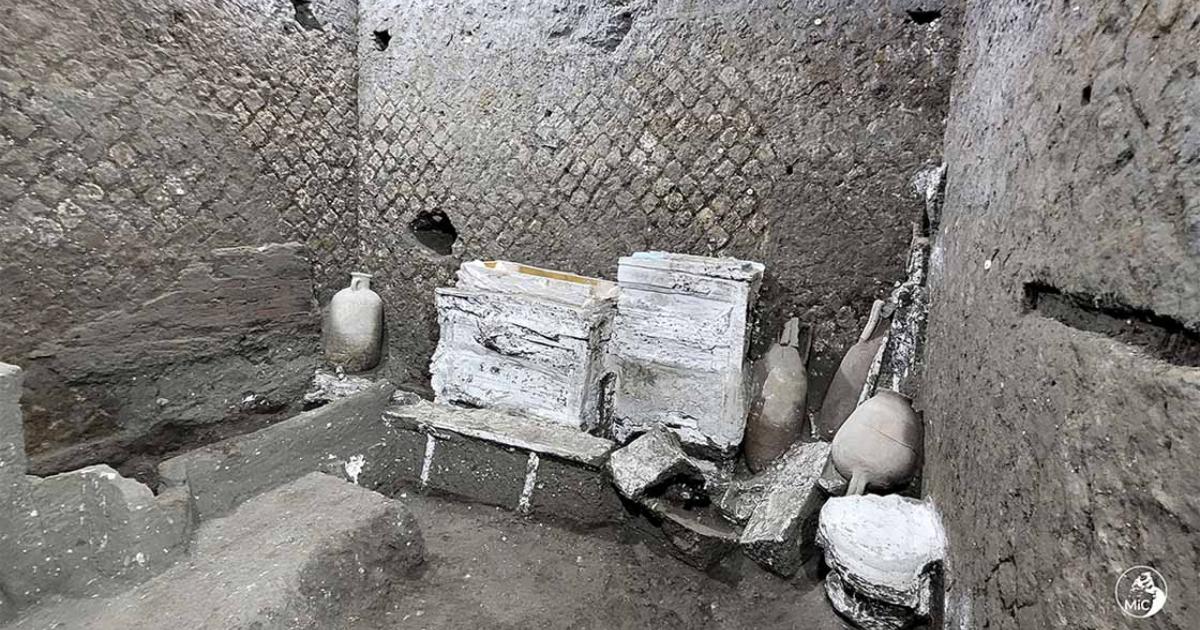 Excavations At Pompeii Villa Unearth Room Used By Roman Slaves ...