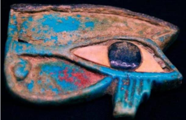 An ancient carving of the Eye of Horus (Travis / Adobe Stock)