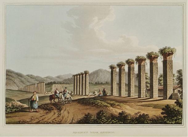 Aqueduct near Ephesus – Mayer Luigi – 1810