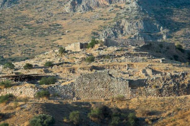 Las murallas ciclópeas de Micenas, Grecia (Dominio público)