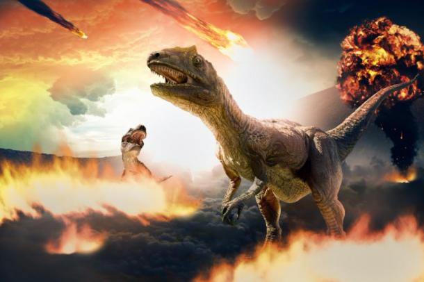 Dinosaurs mass extinction event triggered by asteroids. (Image: serpeblu / Adobe Stock)