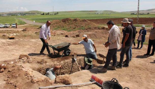 Excavation work at the site is ongoing and it is hoped the cemetery will yield more ancient surprises (IHA)