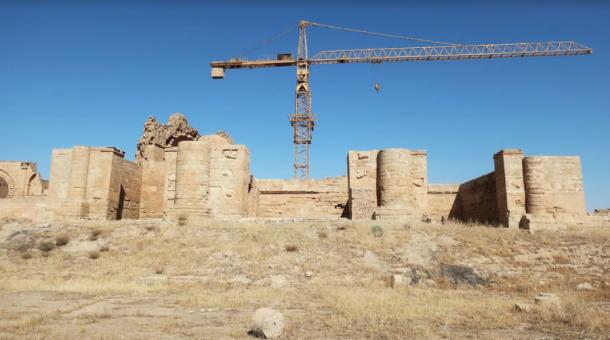 General view of the Temple of Allat, Hatra. (Photograph courtesy of the Aliph-ISMEO project at Hatra / Antiquity Publications Ltd).