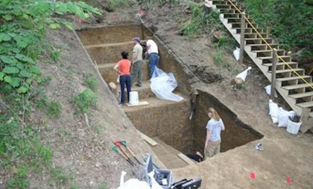 Investigaciones geoarqueológicas en Poverty Point.  (Universidad de Washington en St Louis)