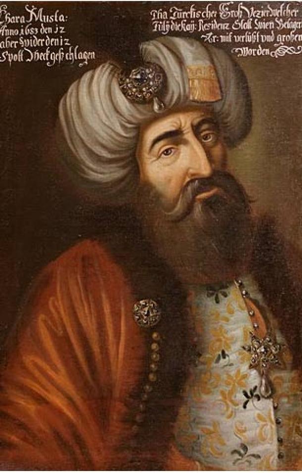Imaginative portrait of Grand Vizier Kara Mustafa Pasha. (Public Domain)
