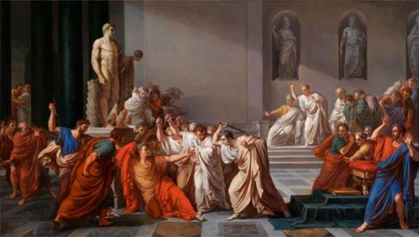The Assassination of Julius Caesar. (Public Domain)