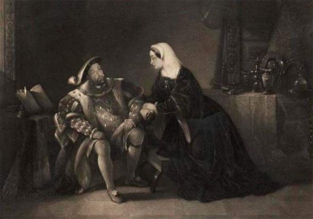 Η Katherine Parr άσκησε σημαντική δύναμη κατά τα τελευταία χρόνια του βασιλιά Henry VIII.  (Δημόσιος τομέας)